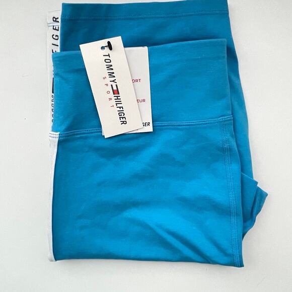 NWT Tommy Hilfiger Women's Logo Taping Stretch High Rise Short Small - Picture 10 of 10